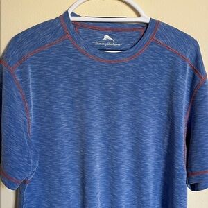 Tommy Bahama Heathered Blue Short Sleeve Tee